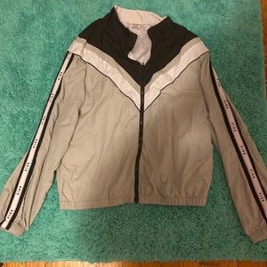 Pink brand windbreaker. Size medium